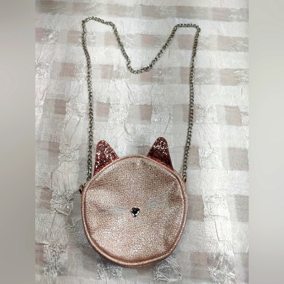 Capelli New York Happy Set Of 2 Gold Cat Pink Wallet  Accessories Girls Kitty - Picture 2 of 13